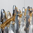 Flor Linear Chandelier for Dining Room-Chandelier-Blushlighting-Blushlighting