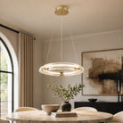 Flora Modern Glass Chandelier - Ø23.6" × H3.1" (Ø60 × H8 cm)Blushlighting
