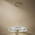 Flora Modern Glass Chandelier - Ø23.6" × H3.1" (Ø60 × H8 cm)Blushlighting