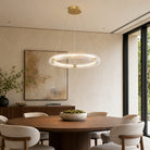 Flora Modern Glass Chandelier - Ø31.5" × H3.1" (Ø80 × H8 cm)Blushlighting