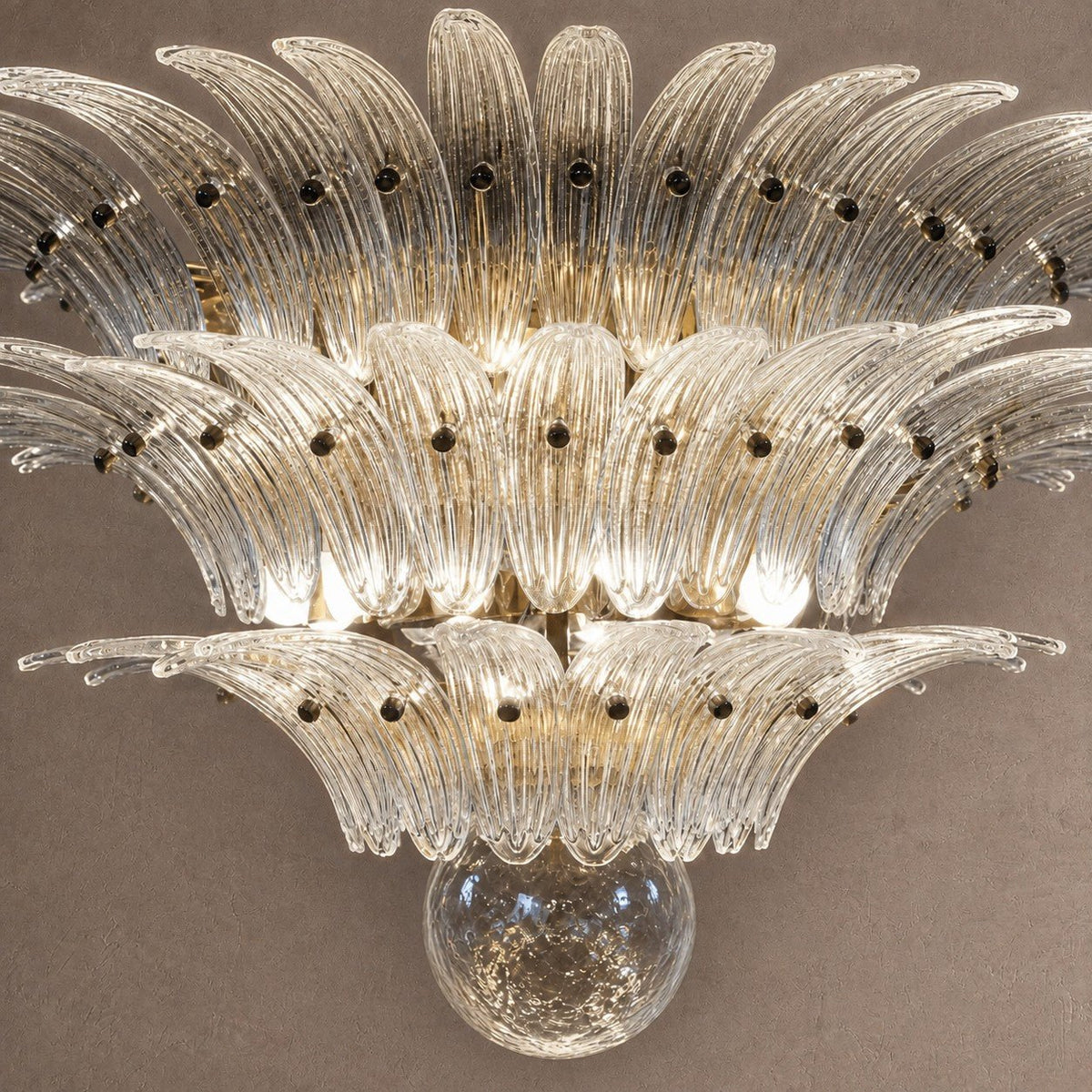 Floralys Tiered Chandelier - ClearD23.6” × H23.6” (2 Tiers)Blushlighting