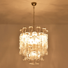 Florenzia Glass Chandelier - ∅ 25.6″ x H 32.6″Clear & GoldBlushlighting