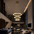 Flourish Modern Sculptural Pendant Light - scene