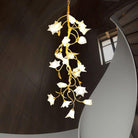 Flower Craftsman Chandelier - L 15.7″(40cm) x H 59″(150cm)Blushlighting