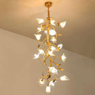 Flower Craftsman Chandelier - L 15.7″(40cm) x H 59″(150cm)Blushlighting