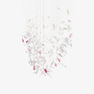 Flying Glass Feather Chandelier - Blushlighting