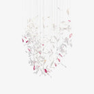 Flying Glass Feather Chandelier - Blushlighting