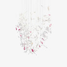 Flying Glass Feather Chandelier - L 100cm x W 60cm x H 150cm / L 39.4" x W 23.6" x H 59.1"Blushlighting