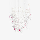 Flying Glass Feather Chandelier - Blushlighting