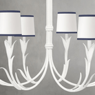 Fontara Dark Blue Reed Chandelier - Blushlighting
