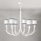 Fontara Dark Blue Reed Chandelier - Blushlighting
