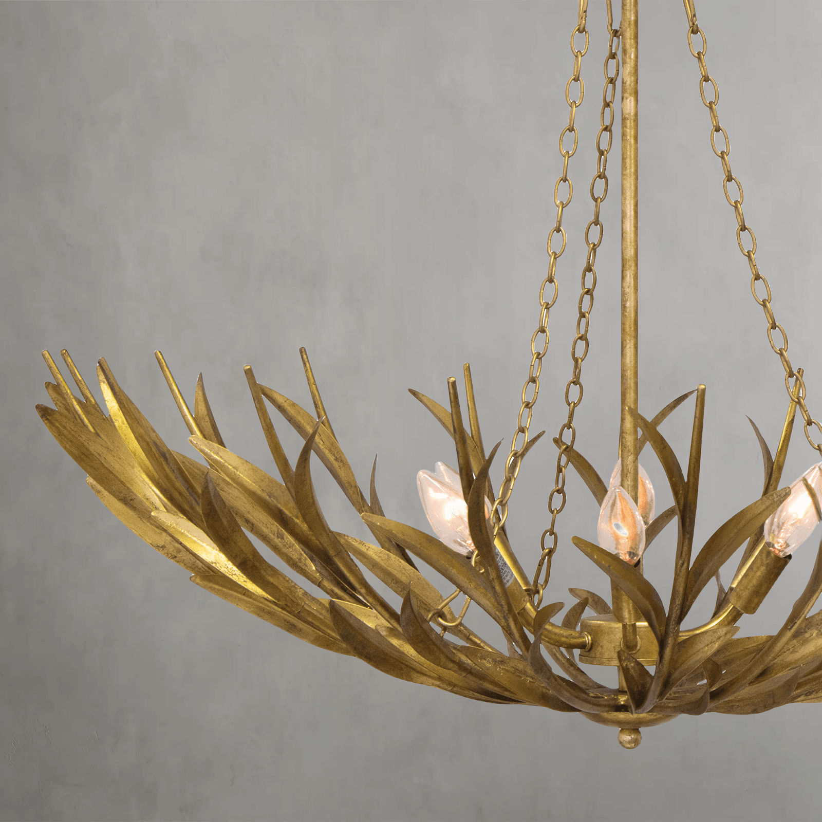 Fontara Reed Basin Chandelier - Blushlighting