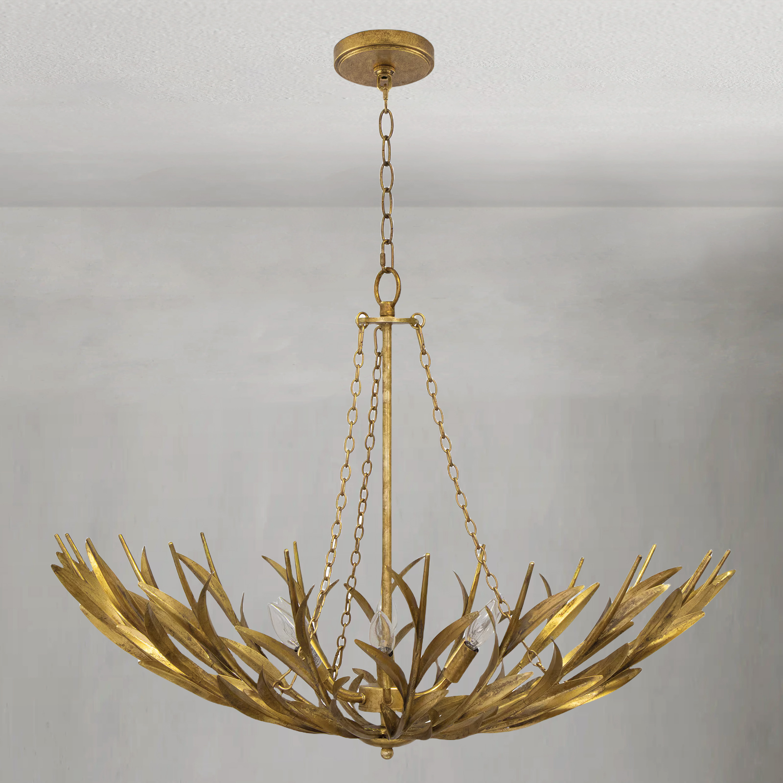 Fontara Reed Basin Chandelier-