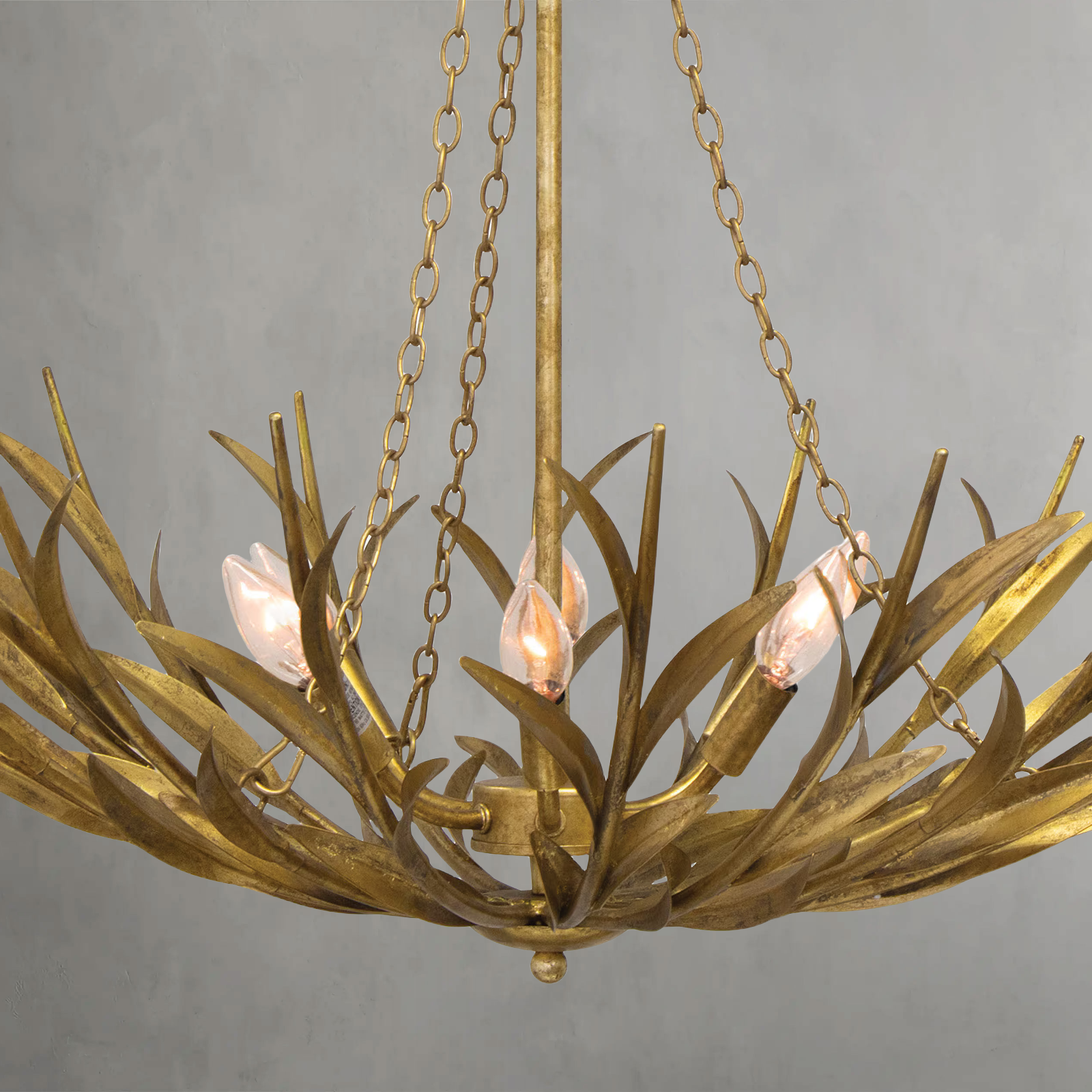 Fontara Reed Basin Chandelier-
