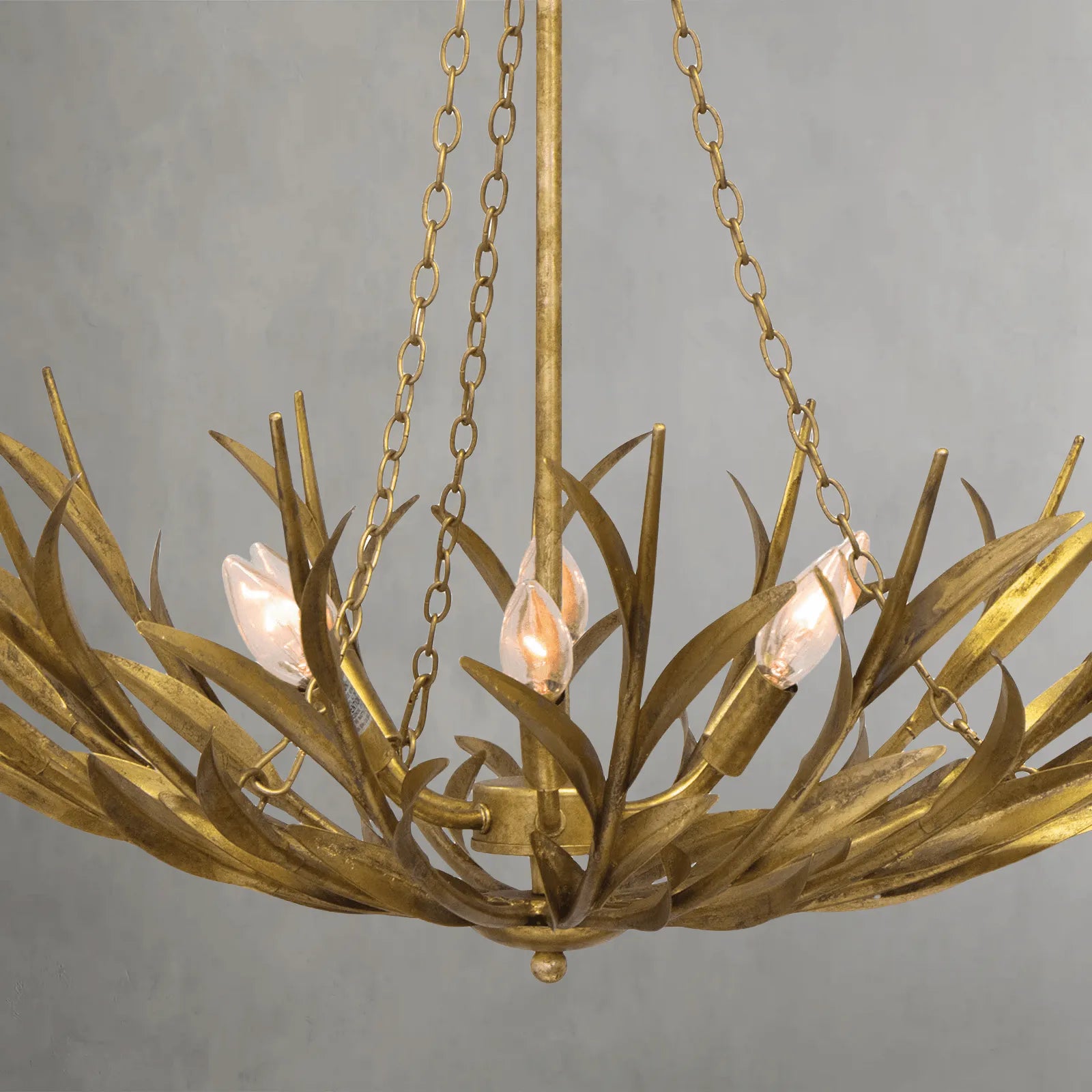 Fontara Reed Basin Chandelier - Blushlighting