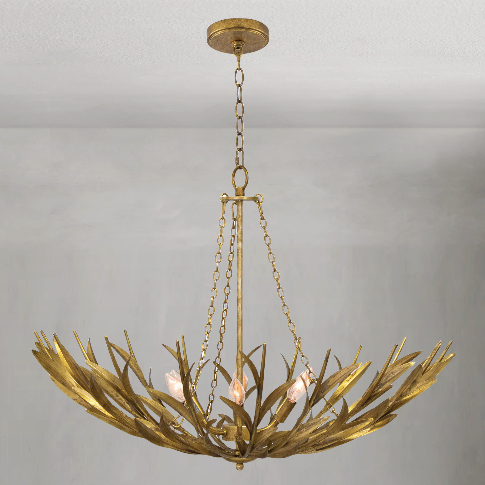 Fontara Reed Basin Chandelier-