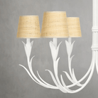 Fontara Reed Chandelier Small - Blushlighting