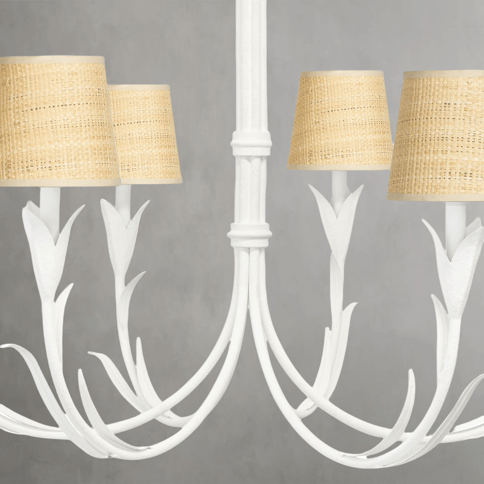 Fontara Reed Chandelier Small - Blushlighting