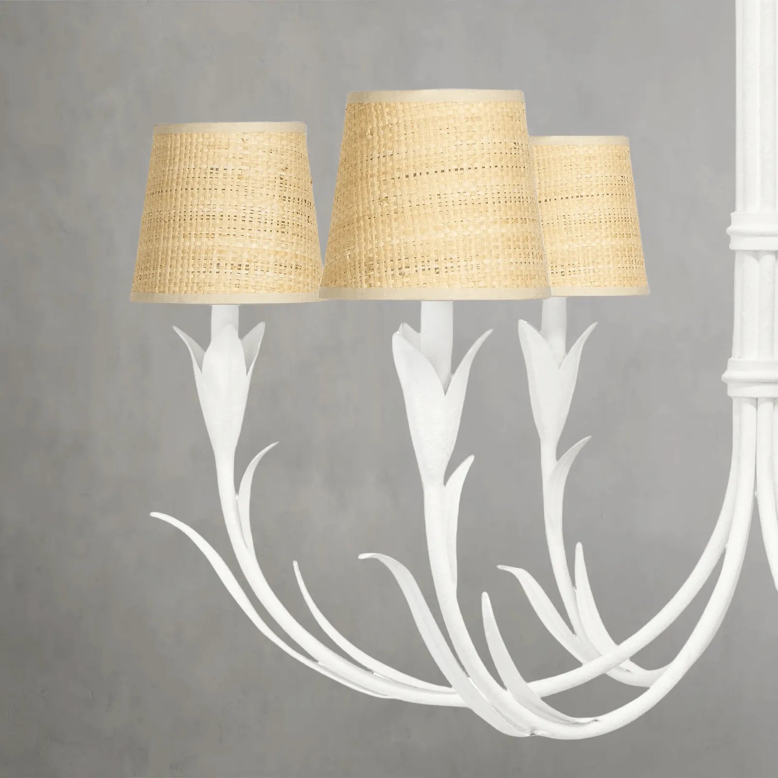 Fontara Reed Chandelier Small - Blushlighting