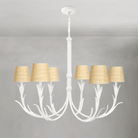 Fontara Reed Chandelier Small - Blushlighting