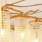 Forest Dawn Brass Branch Chandelier - L 63″ x W 31.5″ x H 17.7″Dark CopperBlushlighting
