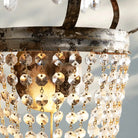 Fotini Iron Wall Sconce in Silver Clay - Blushlighting