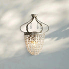 Fotini Iron Wall Sconce in Silver Clay - Blushlighting