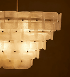 Francis Chandelier - L 27.6″ x W 27.6″ x H 19.3″Gold & WhiteBlushlighting