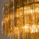 Freccia Treviso Tiered Chandelier - Smoked QuartzBlushlighting
