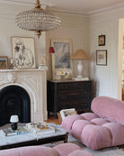 French Empire Vintage Bead Ellipsoid Crystal Chandelier for Living Room/Bedroom-Chandeliers-