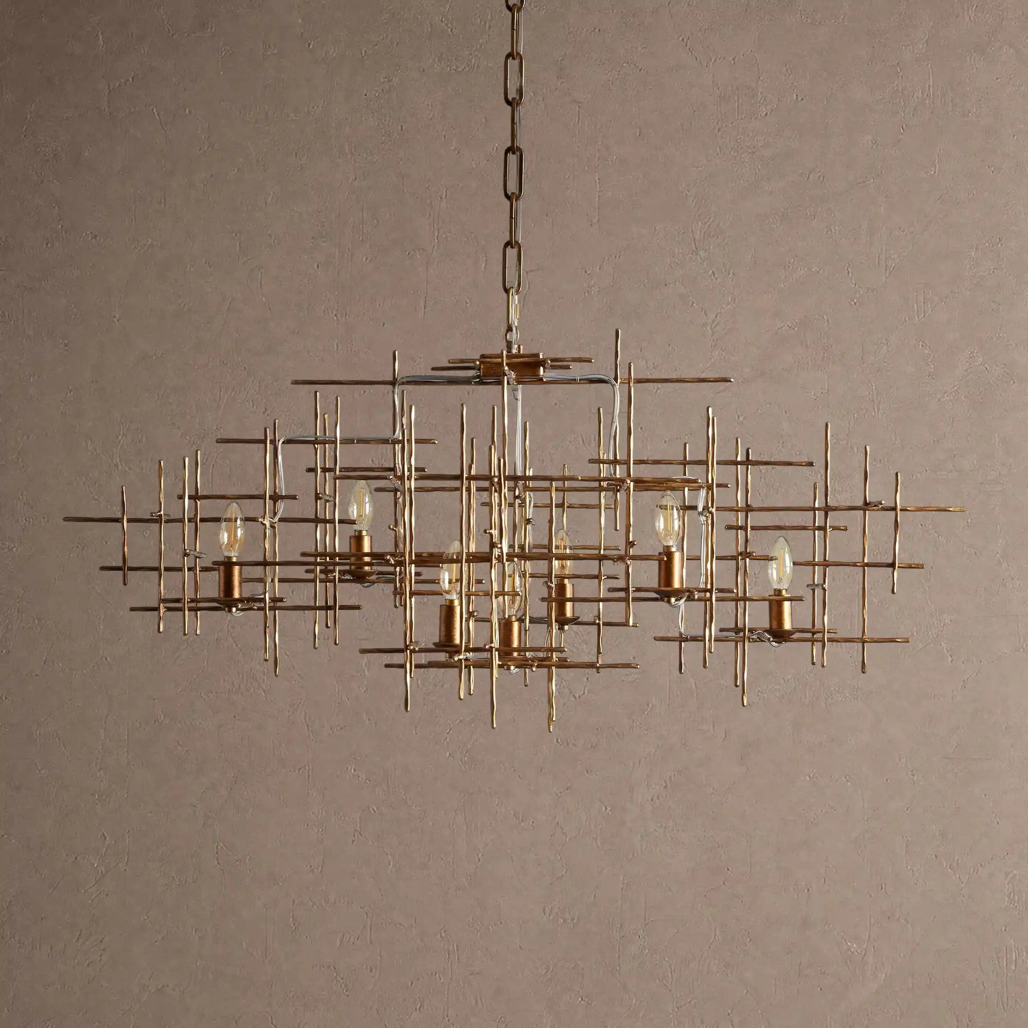 Fritz 7-Light Chandelier - Blushlighting