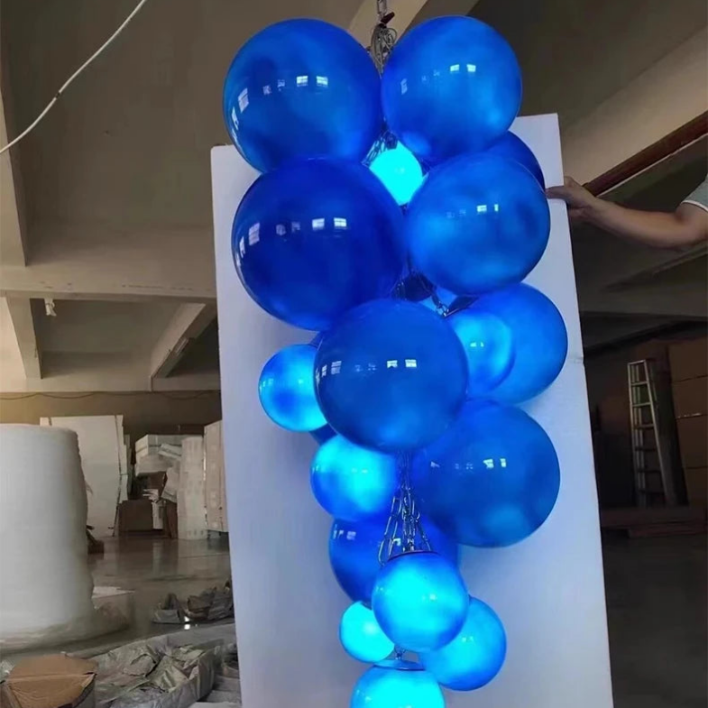 Fruit Grape Hanging Swag Chandelier-