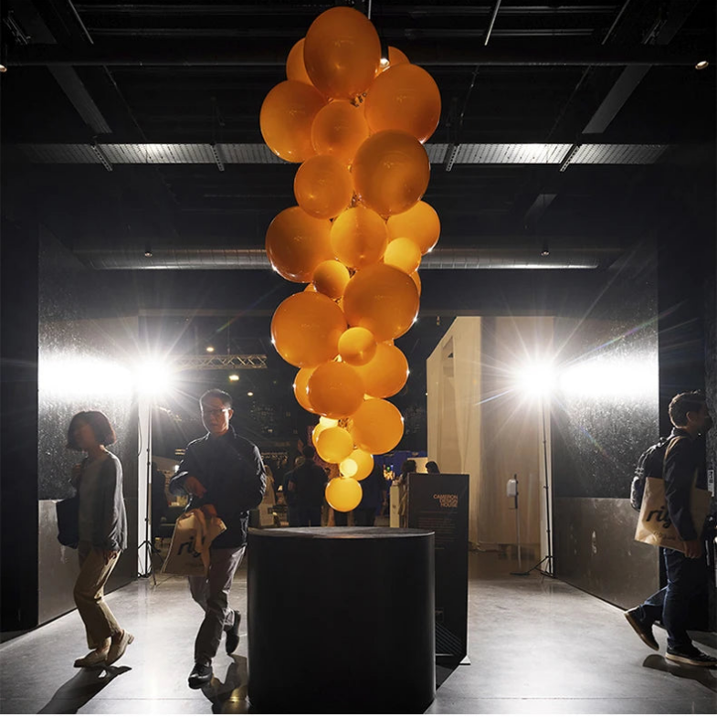 Fruit Grape Hanging Swag Chandelier-