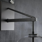 Fulcram Modern Grand Glass Wall Sconce 23"/29"H for Living Room, Bedroom-