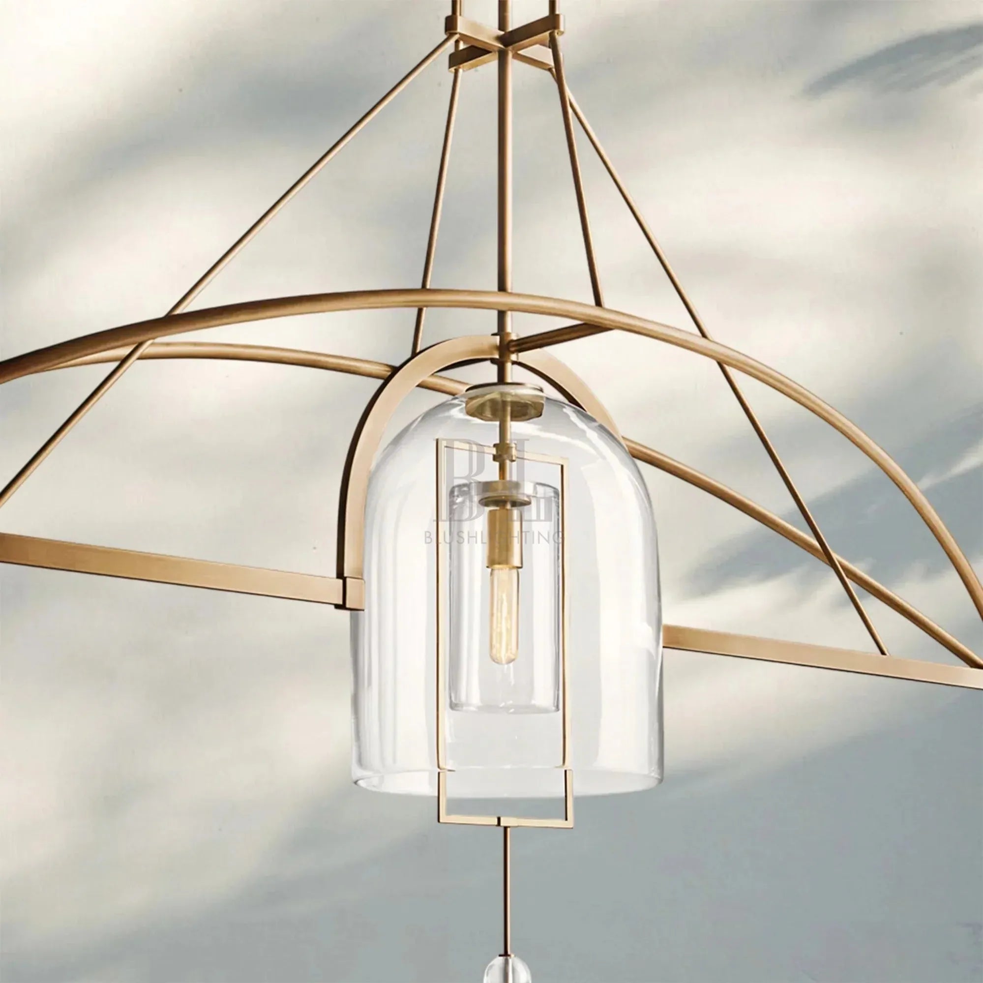 Fulcram Modern Luxury Chandelier 3-Lights-