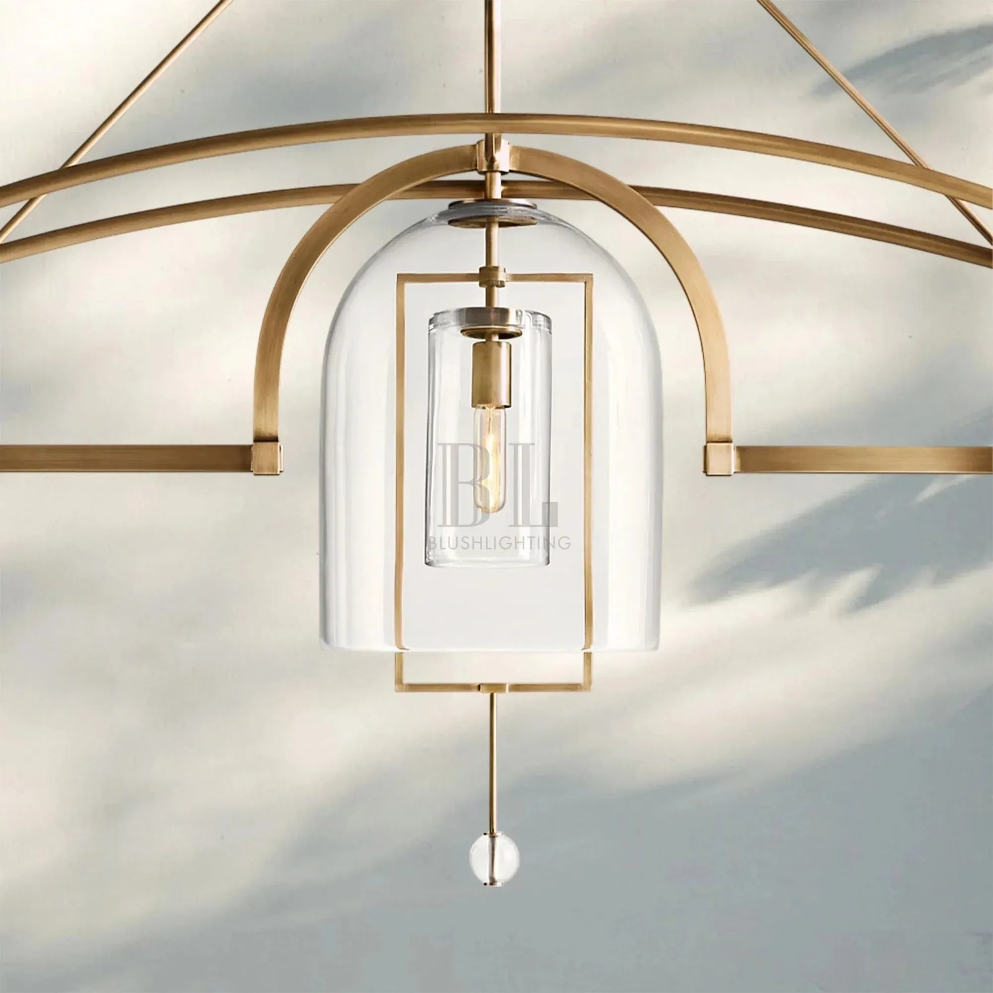 Fulcram Modern Luxury Chandelier 3-Lights-