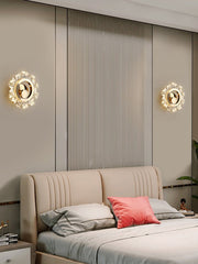 Blushlighting® Luxury Wall Lamp in Shining Sun Style for Living Room, Bedroom image | luxury lighting | luxury wall lamps
