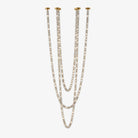 Gabriel Cascade K9 Crystal Chandelier - 270 heads ∅ 59″ x H 198.8″ / Dia 150cm x H 505cmClear & ChromeWarm LightBlushlighting