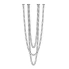 Gabriel Cascade K9 Crystal Chandelier - 161 heads ∅ 47.2″ x H 118″ / Dia 120cm x H 300cmClear & ChromeWarm LightBlushlighting