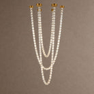 Gabriel Chandelier - 161 heads ∅ 47.2″ x H 118″ / Dia 120cm x H 300cmClear & ChromeWarm LightBlushlighting