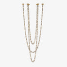 Gabriel Chandelier G - 161 Lights ∅ 47.2″ x H 118″ / Dia 120cm x H 300cmClear & ChromeWarm LightBlushlighting