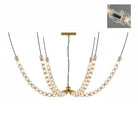 Gabriel Chandelier K - Model A: 90 Lights ∅ 82.7″ x H 19.7″Clear & ChromeWarm LightBlushlighting