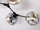 Galaxy Ball Glass Crystal Pendant Chandelier - SmokeABlushlighting