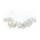 Galaxy Iris Iridescent Blossom Chandelier - L 78.7 x W 15.7″ x H 78.7″No Ceiling PlateBlushlighting