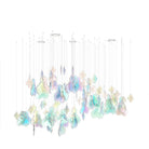 Galaxy Iris Iridescent Blossom Chandelier - L 47.2 x W 15.7″ x H 78.7″No Ceiling PlateBlushlighting