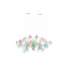 Galaxy Iris Iridescent Blossom Chandelier - L 78.7 x W 15.7″ x H 78.7″No Ceiling PlateBlushlighting