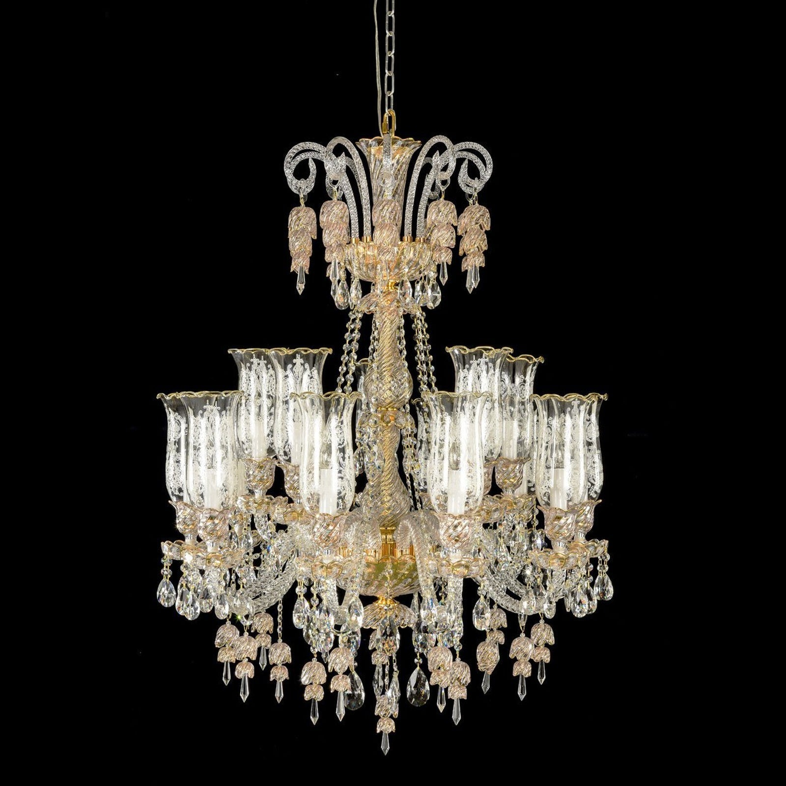 Garnier 15 Light Chandelier-Chandelier-Blushlighting-Blushlighting
