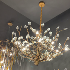 Gemstone Branch Chandelier with Artistic Design for Bedroom or Living Room-Chandeliers-Blushlighting