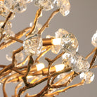 Gemstone Branch Chandelier with Artistic Design for Bedroom or Living Room-Chandeliers-Blushlighting