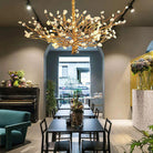 Gemstone Branch Chandelier-chandeliers for dining room,chandeliers for stairways,chandeliers for foyer,chandeliers for bedrooms,chandeliers for kitchen,chandeliers for living room-Blushlighting